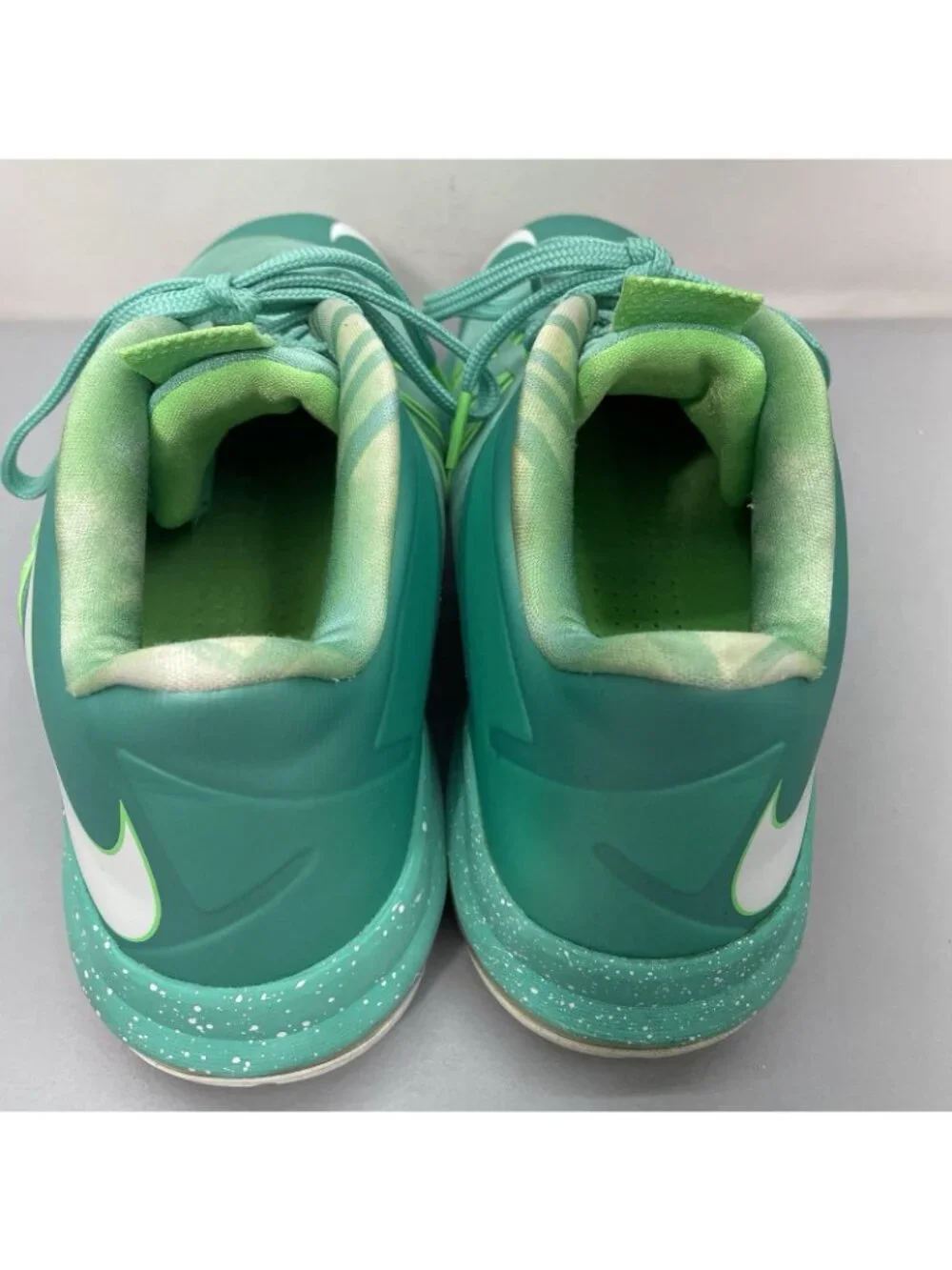 Nike Air Max LeBron 10 Low‎ Easter Sneakers Shoes Basketball Green Mens 11.5